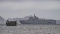 Le porte-hélicoptères Mistral