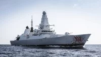 Le destroyer britannique HMS Dragon