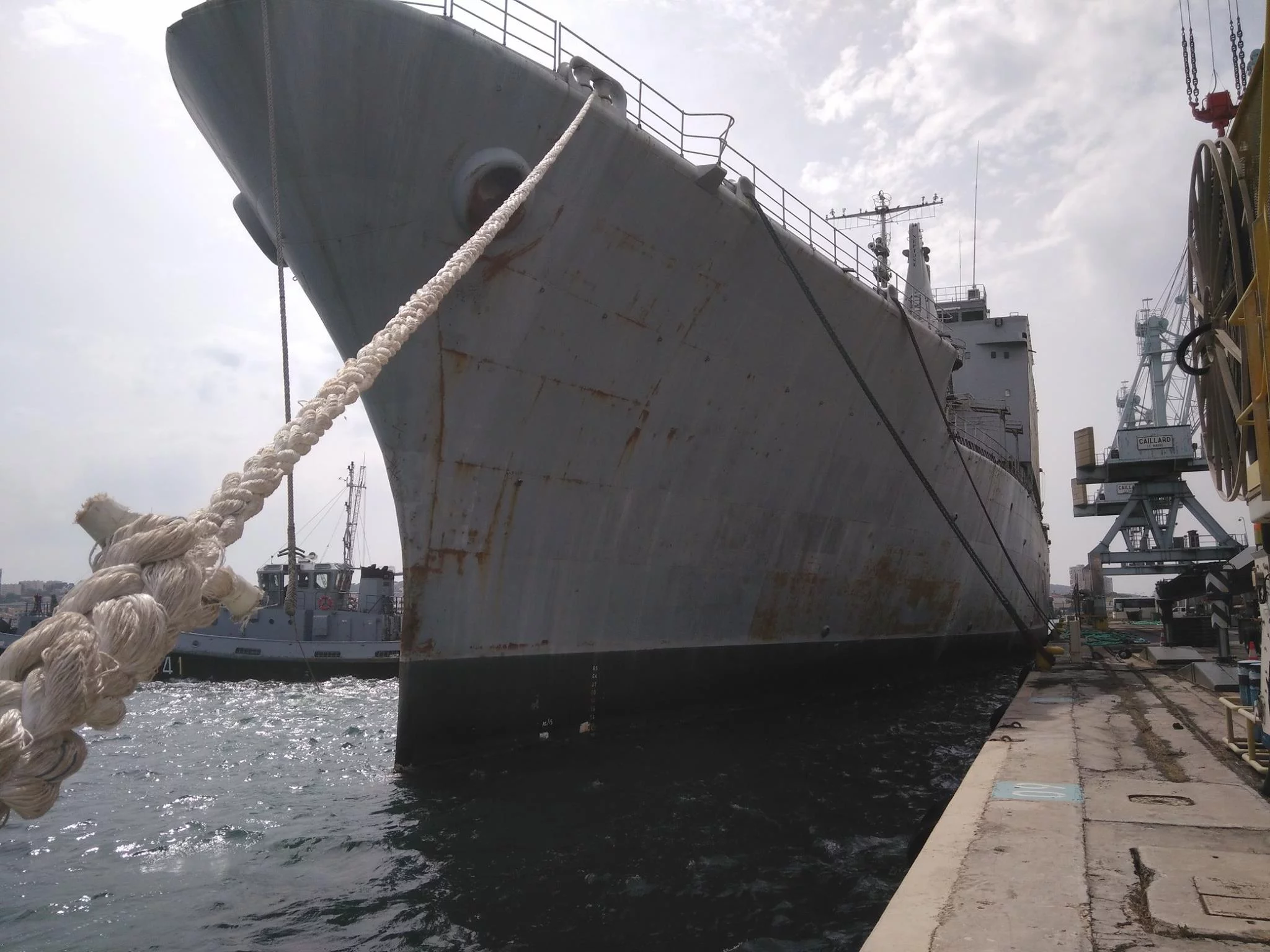 La coque de l’ex-bâtiment atelier polyvalent Jules Verne