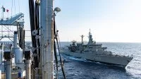 La Marne et la frégate grecque Adrias