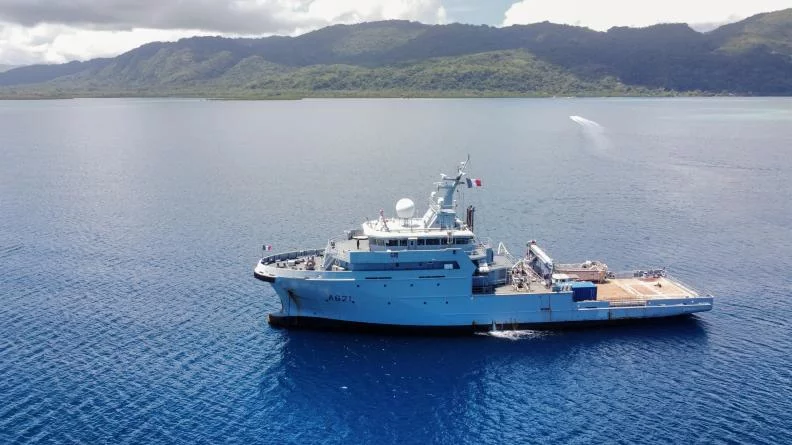Le Bâtiment de soutien et d’assistance outre-mer (BSAOM) D’Entrecasteaux