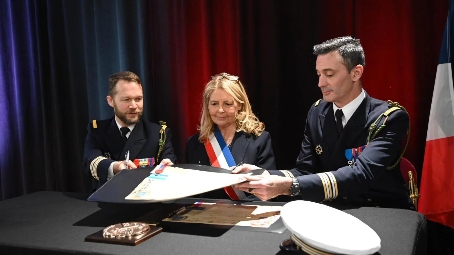 Signature de la charte de parrainage