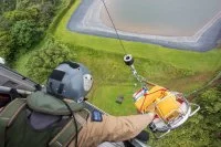 Exercice de treuillage réalisé par la flottille 35F