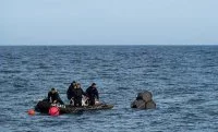 Contre-minage de deux mines historiques découvertes à l’aide d’un drone sous-marin