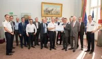 Signature de la charte de parrainage du Service Militaire Volontaire de Brest