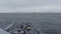 Les participants à l'exercice Joint Warrior depuis le Commandant L’Herminier