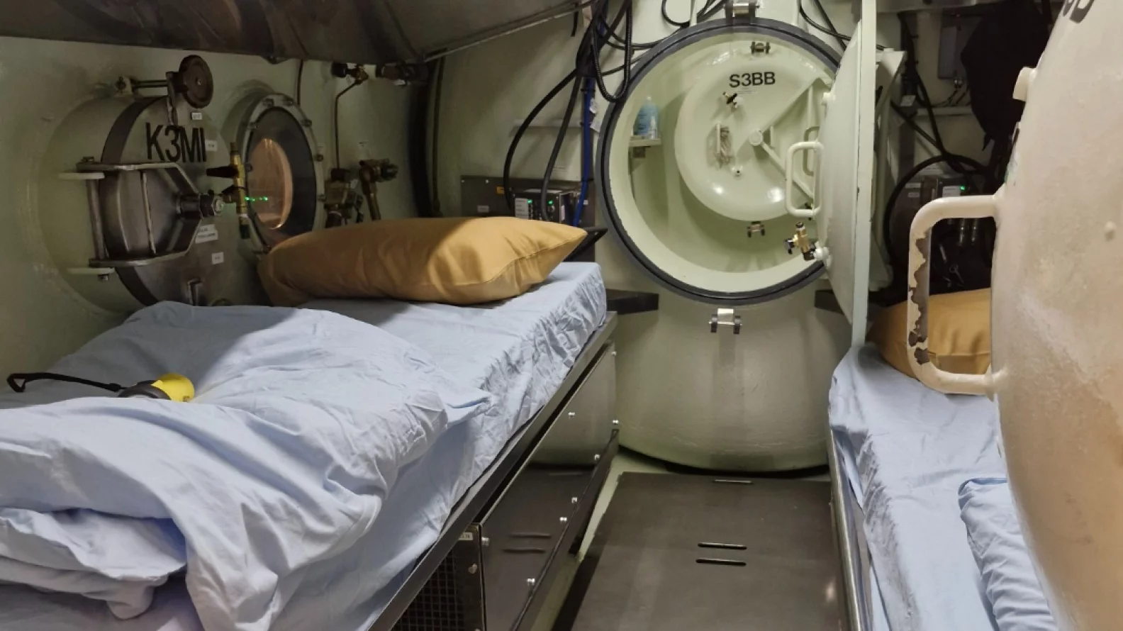 La chambre hyperbare