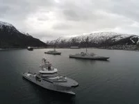 La frégate Aquitaine participe aux commémorations de la bataille de Narvik