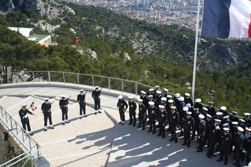 Prise de commandement de l’équipage bleu du sous-marin Perle 