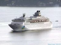 Arrivée du paquebot Island Star à Toulon