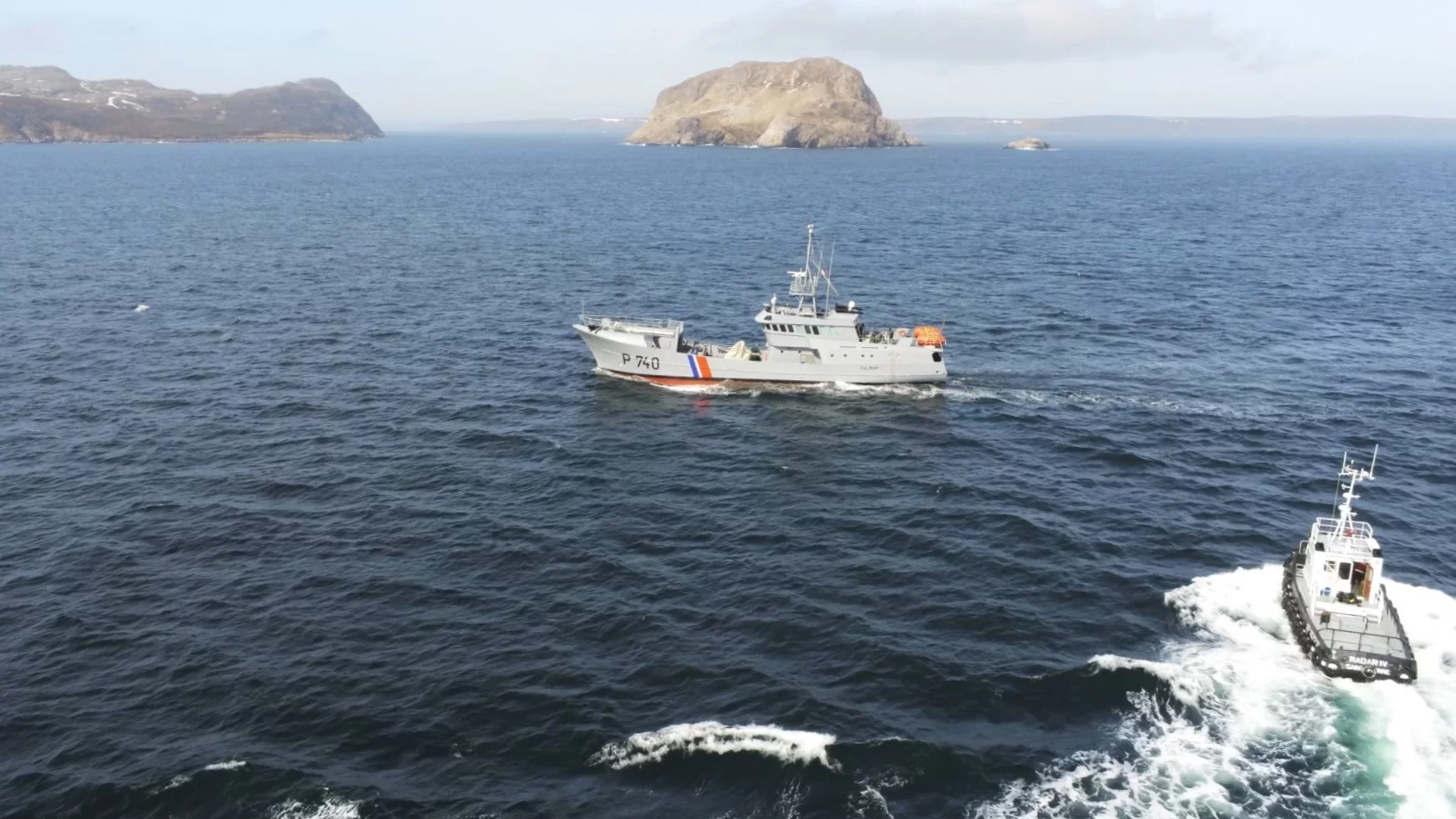 Le patrouilleur Fulmar