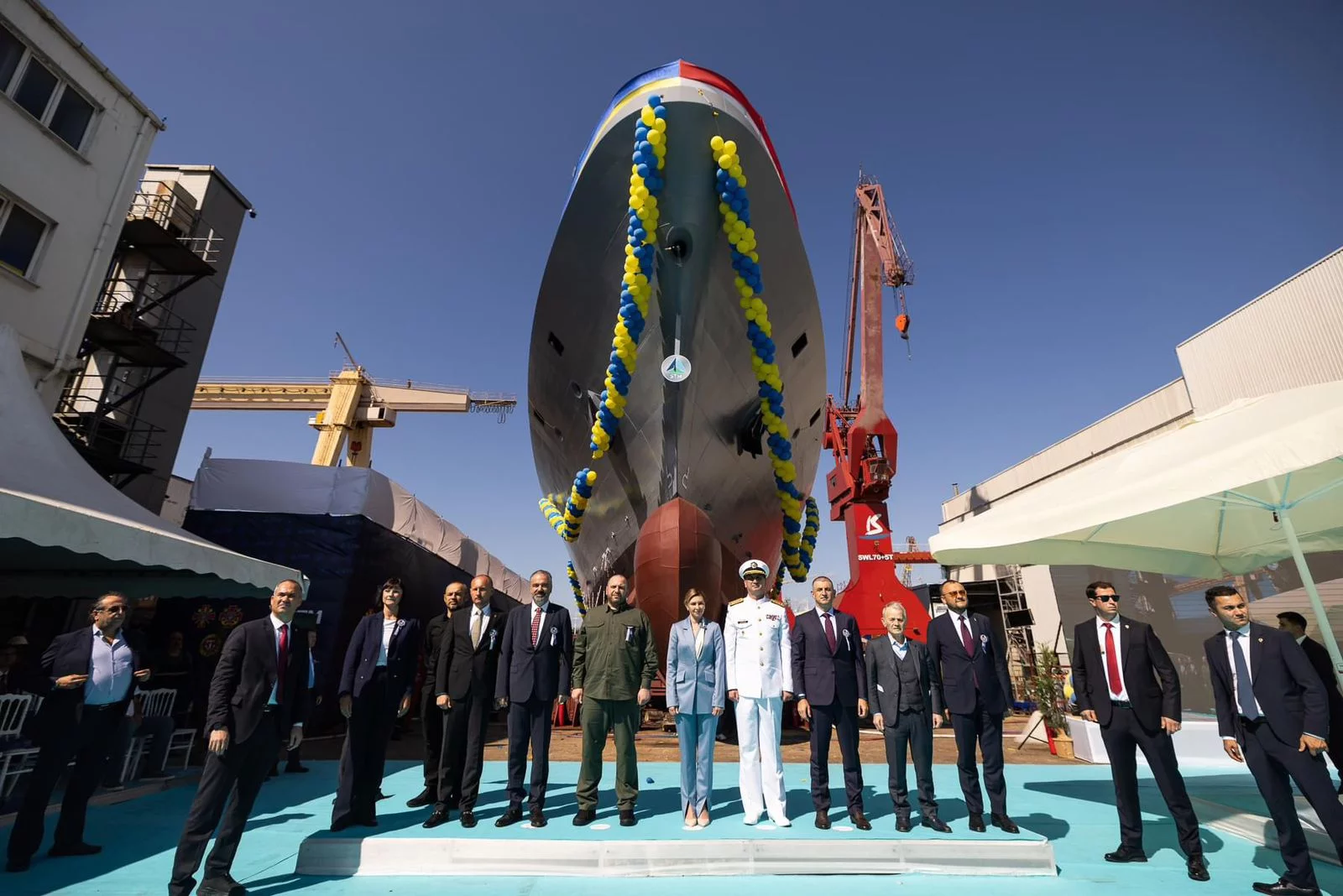 La corvette anti-sous-marine ukrainienne Hetman Ivan Vyhovskyi