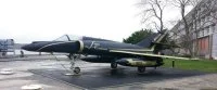 Un Super Etendard Modernisé de Landivisiau part en retraite à l’École Navale