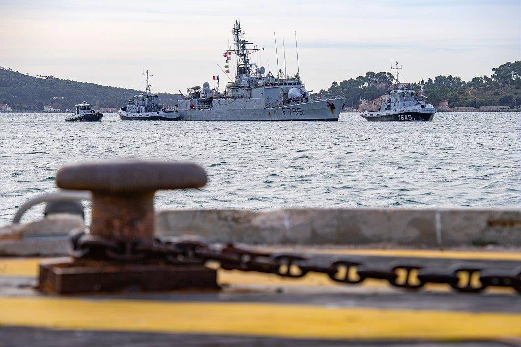 Le patrouilleur Cdt Ducuing rentre à Toulon