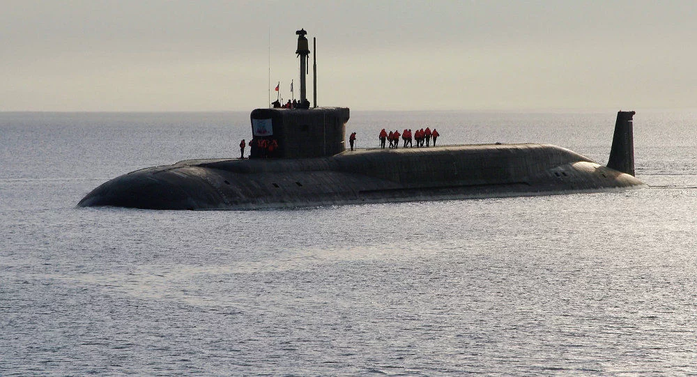 Le sous-marin nucléaire lanceur d'engins russe Yuri Dolgoruki