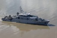 Le patrouilleur léger guyanais La Résolue