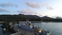 Le patrouilleur outre-mer Teriieroo a Teriierooiterai à Tubaï