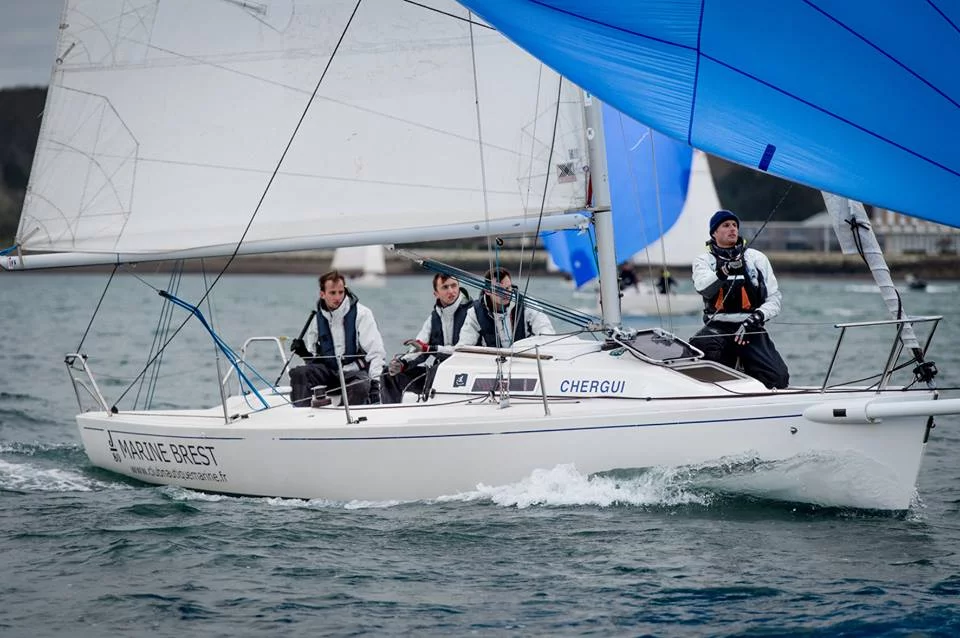 L'équipe de voile de l'Ecole Navale au Tournoi Sportif des Grandes Ecoles de la Défense