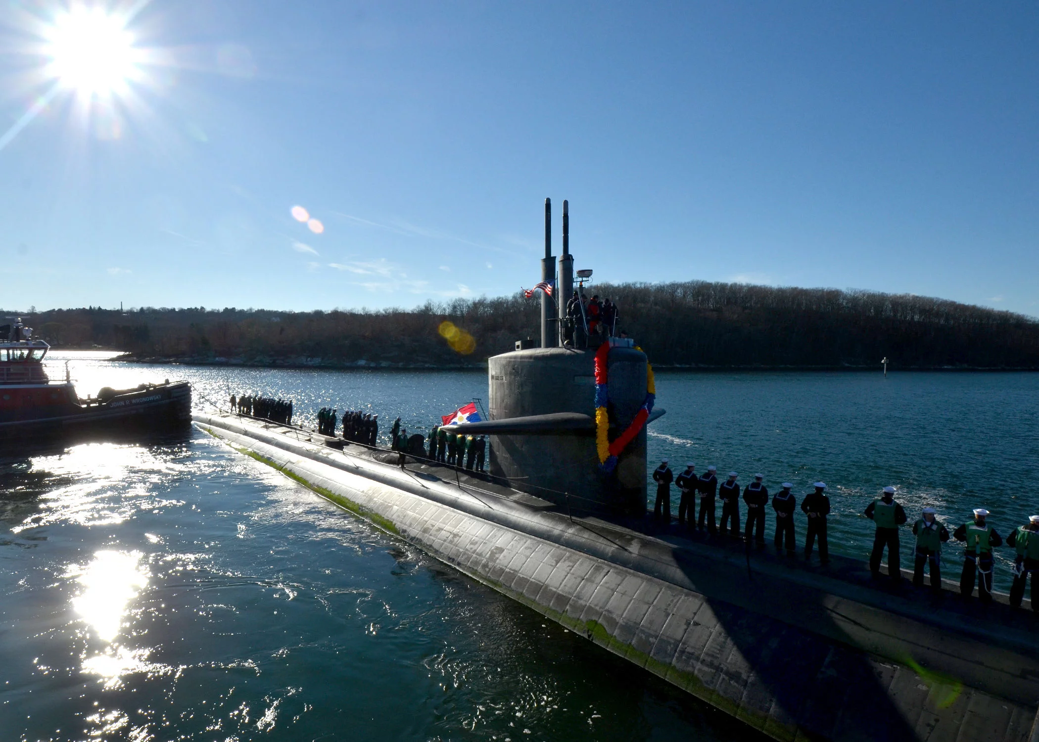 Dernier retour du sous-marin USS Dallas