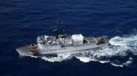 Le patrouilleur USCGC Harriet Lane des garde-côtes américaines