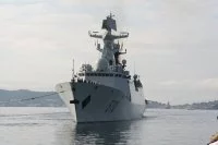 Arrivée à Toulon de la frégate Huangshan