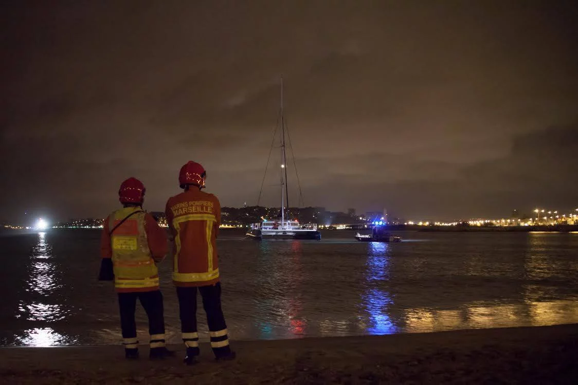 Le Bataillon de Marins Pompiers de Marseille au secours d’une embarcation en détresse