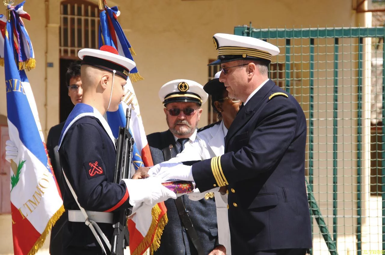 Remise des diplômes aux stagiaires de la Préparation Militaire Marine de LA SEYNE SUR MER