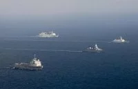 Le TCD Siroco participe à l'exercice Golden Star avec des navires de la marine chinoise