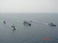 Le La Motte-Picquet, lâ€™aviso Commandant Blaison et les bÃ¢timents de lâ€™Indian navy Beas