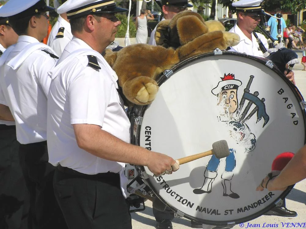 Le bagad du CIN St-Mandrier