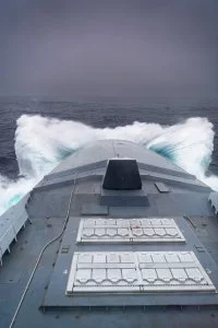 Navigation par mer agitée