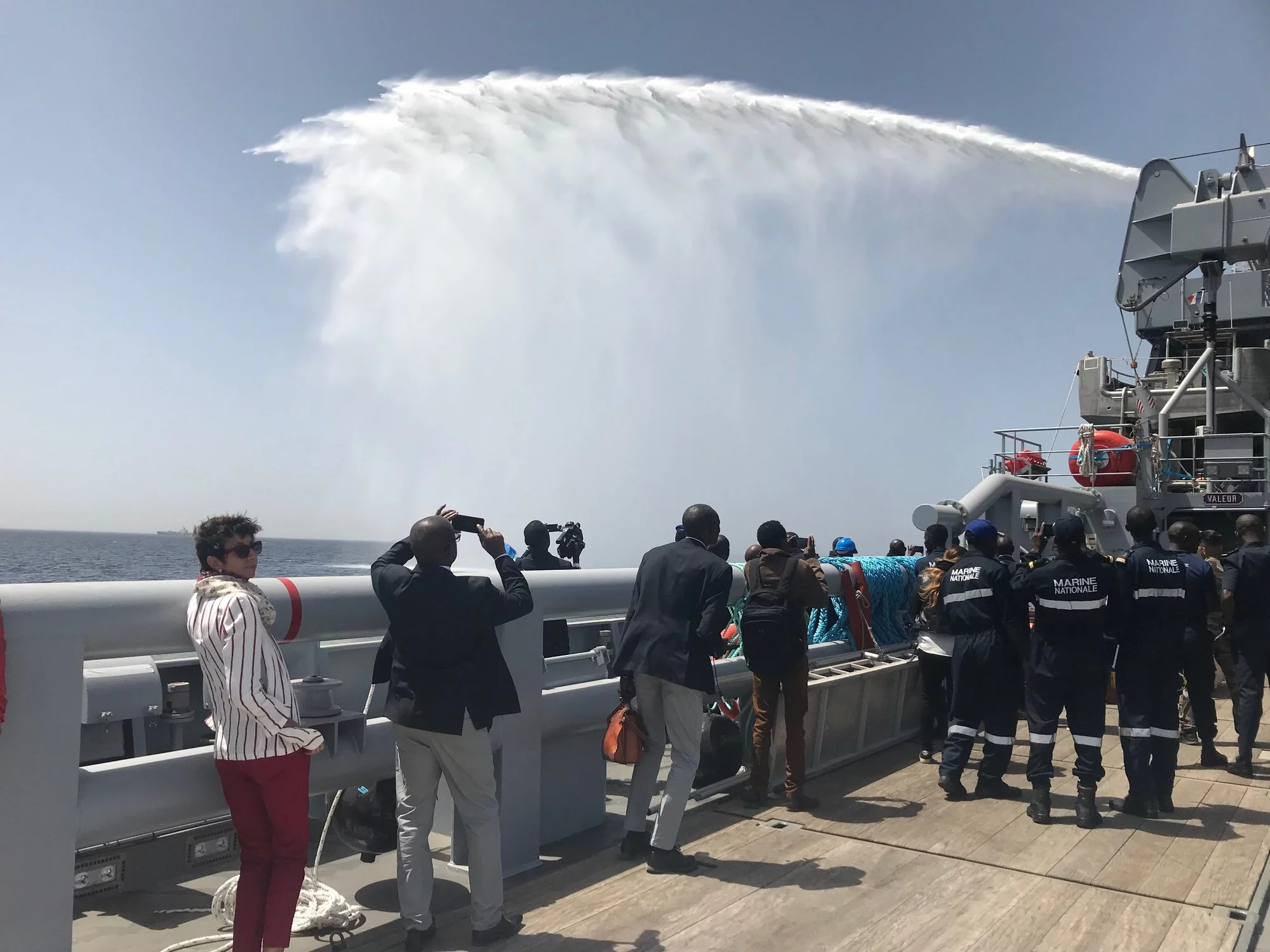 Le canon à eau du BSAM Seine
