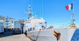 Le patrouilleur Commandant Blaison en Norvège