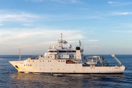 Le bâtiment hydrographique et océanographique Beautemps-Beaupré