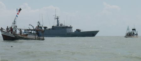 La Capricieuse au milieu des tapouilles