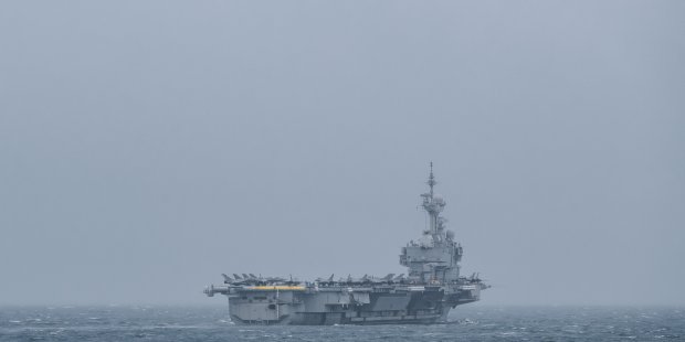 Le porte-avions Charles de Gaulle