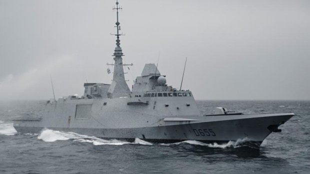 La frégate Bretagne