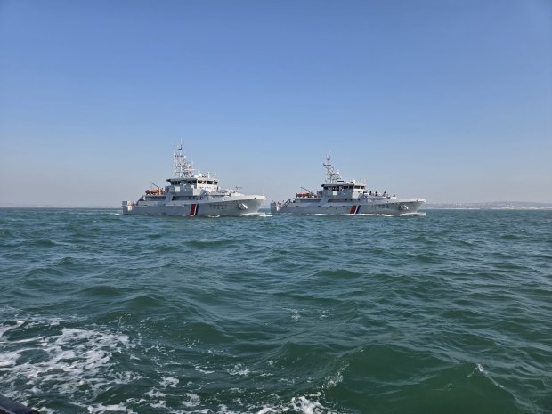 Les patrouilleurs côtiers Rozel et Beuzeval